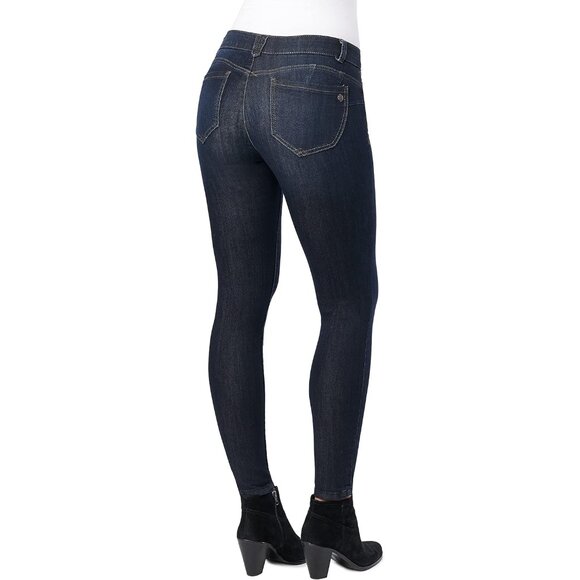 Womens Plus Size Ab Solution Straight Leg Jeans Indigo 20 Plus - Picture 2 of 4